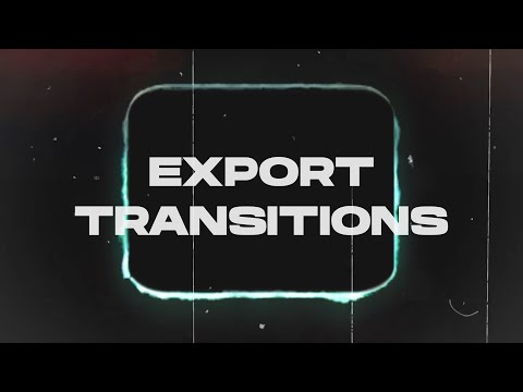 Видео: Экспорт шаблона с переходами из After Effects в DaVinci Resolve | Расширение AE2