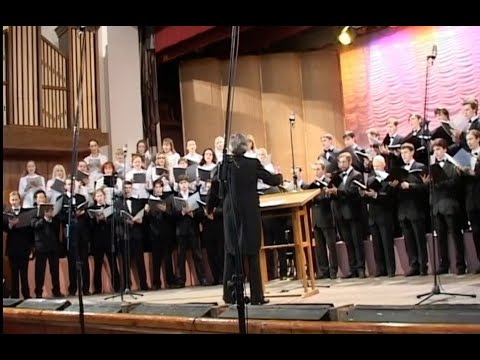 Видео: С. РАХМАНИНОВ "ВСЕНОЩНОЕ  БДЕНИЕ" Ор.37  Хор РАМ им.Гнесиных.Дирижер профессор Владимир СЕМЕНЮК