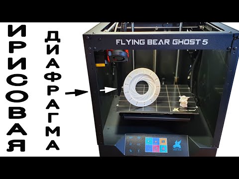 Видео: Обзор 3D принтера Flying Bear Ghost 5. Напечатал ирисовую диафрагму.