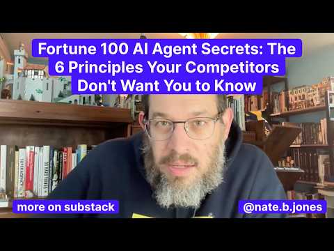 Видео: Секреты ИИ-агентов из списка Fortune 100: 6 принципов, о которых ваши конкуренты не хотят, чтобы ...
