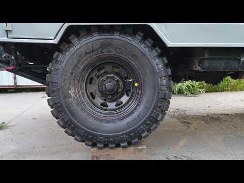 Видео: Примерка "33" колес на Буханку