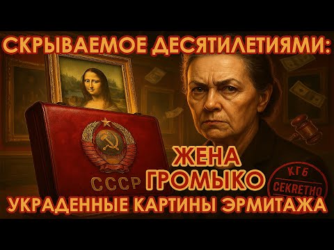 Видео: КАК ЖЕНА ГРОМЫКО ВЫВОЗИЛА КАРТИНЫ ИЗ ЭРМИТАЖА В ДИПЛОМАТИЧЕСКОЙ ПОЧТЕ
