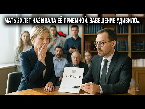 Видео: Мать 50 лет называла Лену приемной и гнобила. На её похоронах нотариус зачитал завещание…