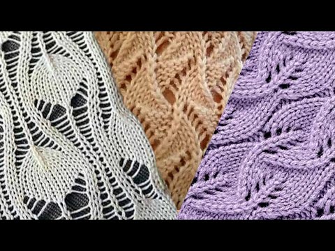 Видео: Вязание: 🔎15🔍 Узоры спицами + схемы #14. Knitting: Knitting patterns + patterns.