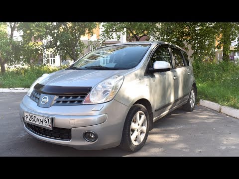 Видео: Кантри Тест-драйв Nissan Note (Ниссан Ноут), 2008 г.в., 1,4л., 88 л.с., МКПП