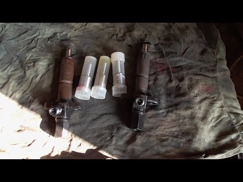 Видео: дизельные китайские форсунки отработали 800 часов / ремонт