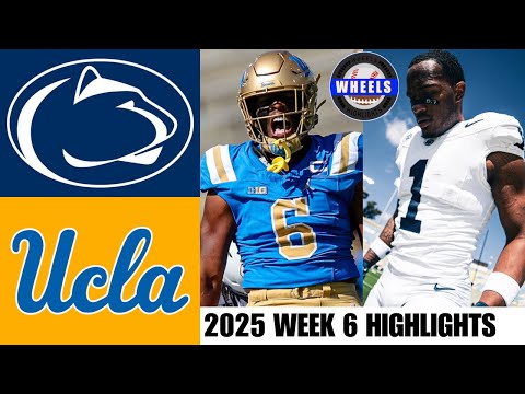 Видео: #7 Penn State против UCLA (СУМАШЕННАЯ ИГРА!) | Неделя 6 | Лучшие моменты студенческого футбола 20...