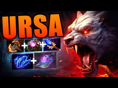 Видео: ЧЕМПИОН ИНТА уничтожает на УРСЕ - ТОП 1 КЕРРИ ПАТЧА? URSA Dota 2