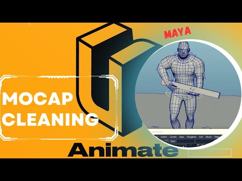 Видео: 11 - Motion capture data cleaning in Maya / Чистка анимации захвата движений в Maya