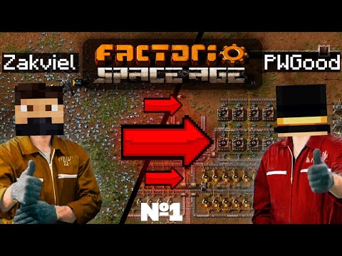 Видео: ПУГОД И ЗАКВИЕЛЬ ПРОХОДЯТ ФАКТОРИО | #1 - Начало