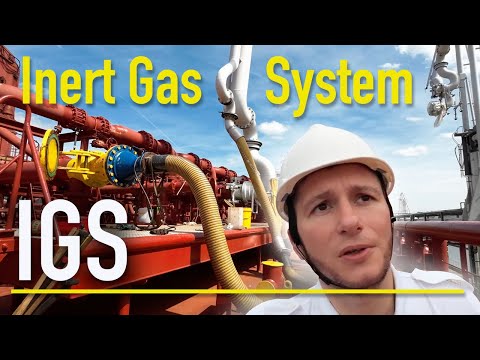 Видео: Tanker Inert Gas System. Система инертного газа на танкере #tanker #magellanseaman