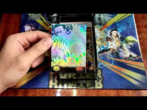 Видео: Распаковка коллекционных карточек HUNTER X HUNTER - экзамен на Хантера/день 3
