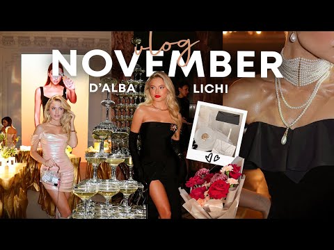Видео: Ноябрь vlog: показ бренда LICHI, мероприятие d’Alba, Miu Miu съёмка  | Катя Мотовилова