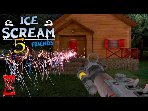 Видео: Похождения за пределами фабрики Мороженщика 5 // Ice Scream 5