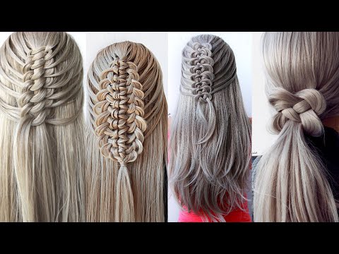 Видео: Простые и красивые Прически Для Ленивых ♡ На Учебу и Работу на Каждый День школу ♡