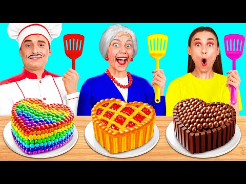 Видео: Кулинарный Челлендж: Я против Бабушки | Вкусные Кухонные Лайфхаки от Parara Best