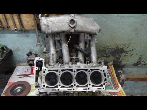 Видео: Пробило прокладку ГБЦ Мерседес W 124 E ч № 3.