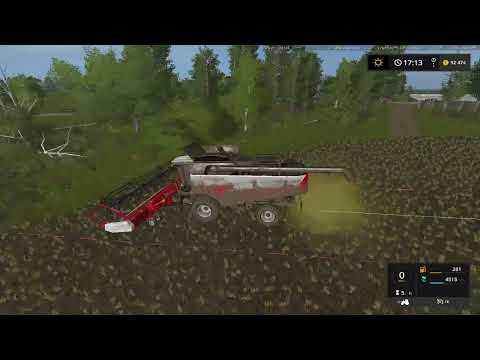 Видео: Farming Simulator 17.Карта***** Рассвет*****.Серия 41.уборка рапса продажа жидких удобрени.