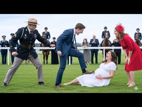 Видео: Миллионер ВЫГНАЛ беременную жену на скачках. Жокеем оказался ее брат, армейский рейнджер!