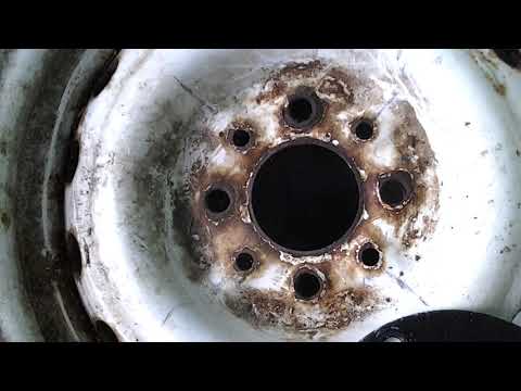 Видео: Колёса от Москвича на мотоблок Ока.