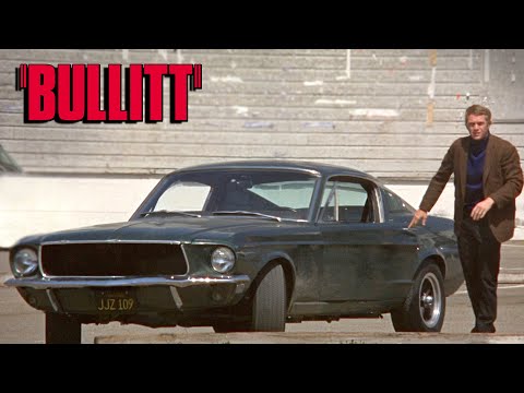 Видео: Классическая автомобильная погоня в фильме "Bullitt" 1968