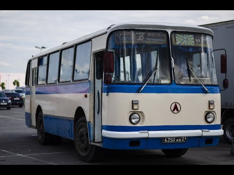 Видео: Обзор автобуса ЛАЗ 695 2019 заводим с кнопки и включаем печку