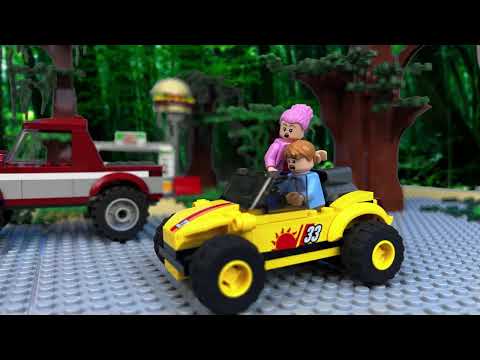 Видео: ЛЕГО Мир Юрского Периода 🔴 Господство. Динозавр напал на Кинотеатр