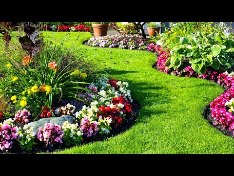 Видео: Впечатляющие примеры благоустроенных участков / Impressive examples of gardens with landscape design