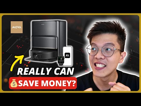 Видео: Стоит ли покупать робот-пылесос стоимостью более 1000 долларов | MOVA Z60 Ultra Roller Complete