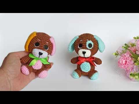 Видео: 💛💚 Невероятный 💚💛 Забавный ЩЕНОК крючком подробный мастер класс.