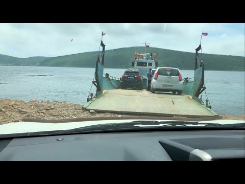 Видео: Урааа, на море!!!! о.Попова на автомобиле.