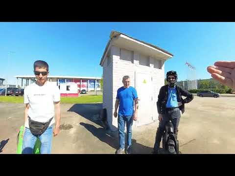 Видео: Повстречали Моноколёсников. Inmotion V11, V12, kingsong 16s (он же kugo U2), gotway MsuperX 100