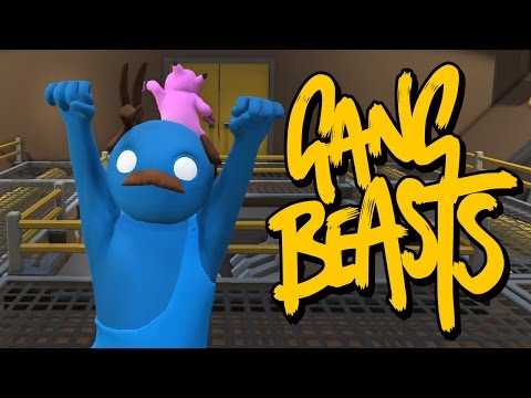 Видео: Gang Beasts - БЕЗУМНЫЙ ФАН НА 7 ЧЕЛОВЕК!