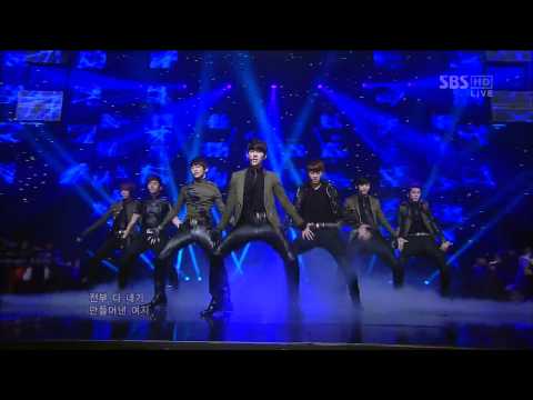 Видео: A-JAX (2MYX) @SBS Inkigayo Популярная песня 20121209