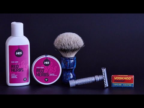 Видео: №6 Pearl Flexi Adjustable Razor, RED HERBS мыло для бритья и бальзам после бритья бритьё nomelike