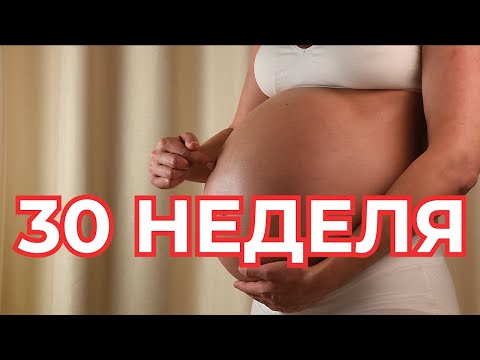 Видео: 30 Неделя Беременности   #БЕРЕМЕННОСТЬ