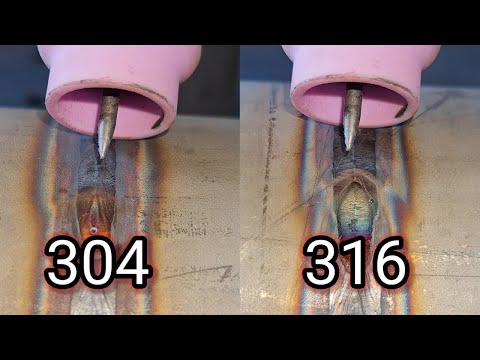 Видео: Секреты провара 304 и 316, о которых не знают даже специалисты по сварке TIG