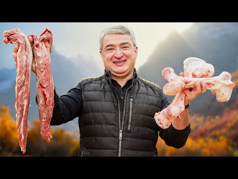 Видео: Готовим МЯСО на МАНГАЛЕ | Телячья ВЫРЕЗКА и костный МОЗГ такого нет на YouTube