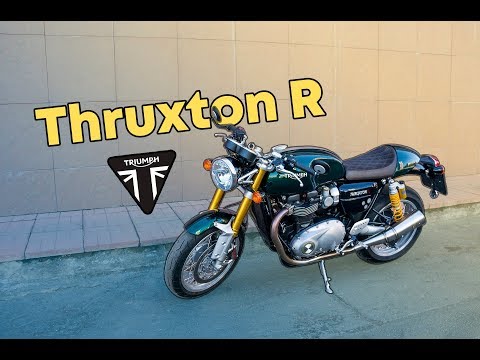 Видео: Triumph Thruxton R - эталонный каферейсер.