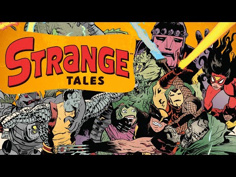 Видео: Обзор антологии комиксов Marvel «Strange tales» («Странные истории»)