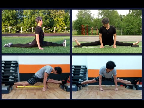 Видео: Урок 1: Введение, разминка, тест для продольного и поперечного шпагата