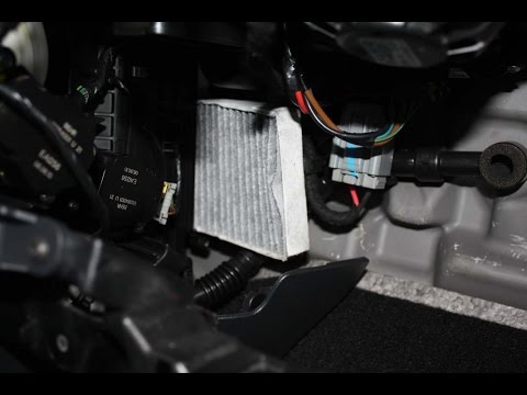 Видео: Renault Latitude Как заменить воздушный фильтр салона