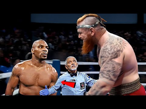 Видео: Майк Тайсон против Викинга! Это Было Жёстко…
