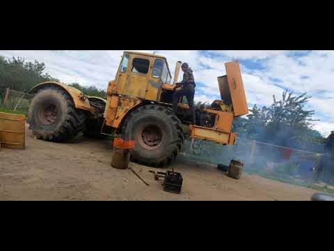 Видео: Запуск Кировца К-701 после 8 месяцев простоя и подготовка к работе!