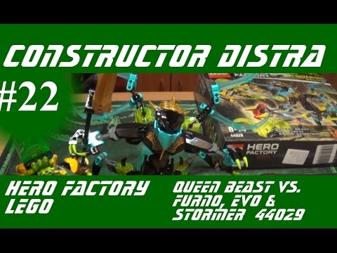 Видео: [ОБЗОР ЛЕГО] ФАБРИКА ГЕРОЕВ - 44029 Queen Beast