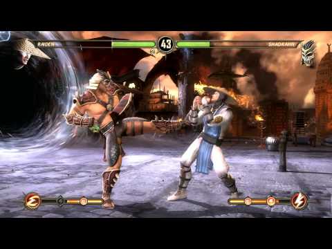 Видео: Как победить Шао Кана Рейденом в финале Mortal Kombat 9? Очень легко!