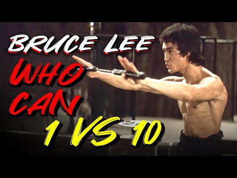 Видео: Бои Брюса Ли: кто может 1 против 10? 💥 | Легенда о Брюсе Ли