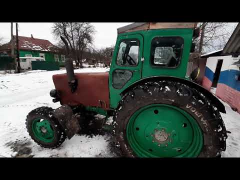 Видео: Т-40АМ " и опять свеча накала))"