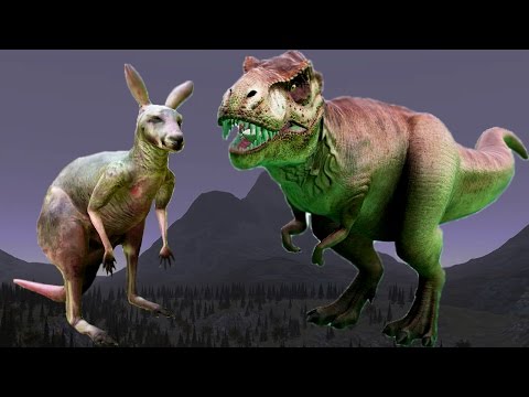 Видео: КЕНГУРУ ПРОТИВ ДИНОЗАВРОВ ► Ultimate Epic Battle Simulator #7