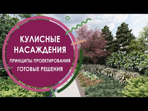 Видео: Кулисные насаждения: принципы проектирования; готовые решения